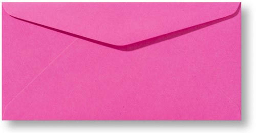 Envelop liggen roze