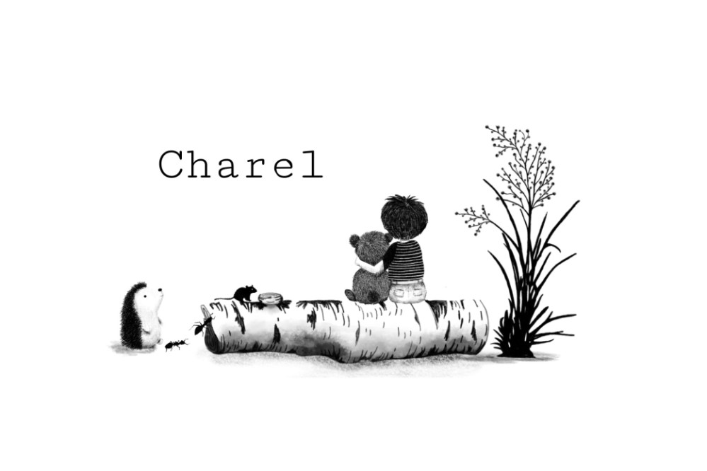 Geboortekaartje jongen met beer - Charel
