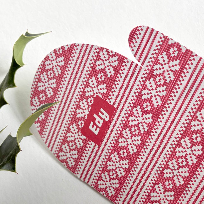 Geboortekaartje ski alpen