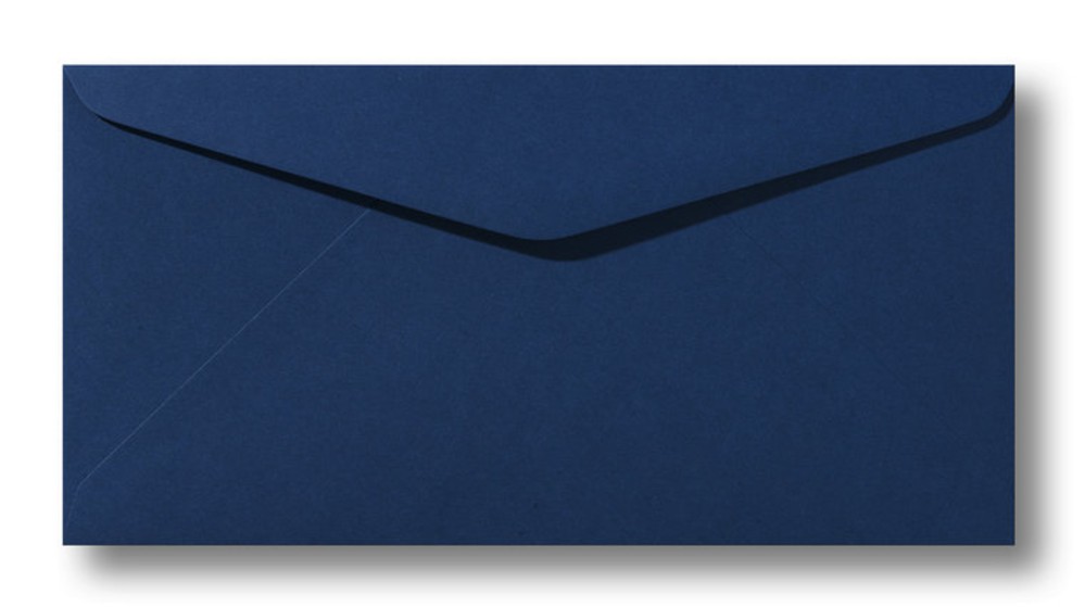 Envelop 11x22 nachtblauw (op bestelling) voor