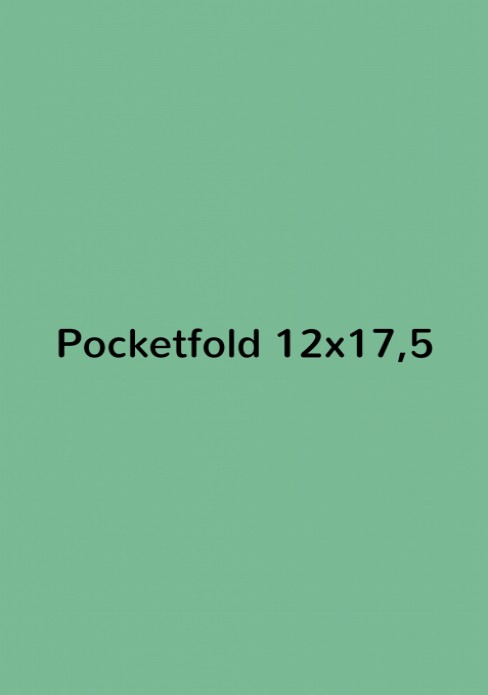 Pocketfold 12x17,5 voor