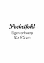 Pocketfold Hoofdkaart Eigen ONTWERP