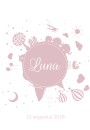 Poster mini wereldbol Luna