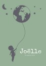 Poster mini wereldbol jongen