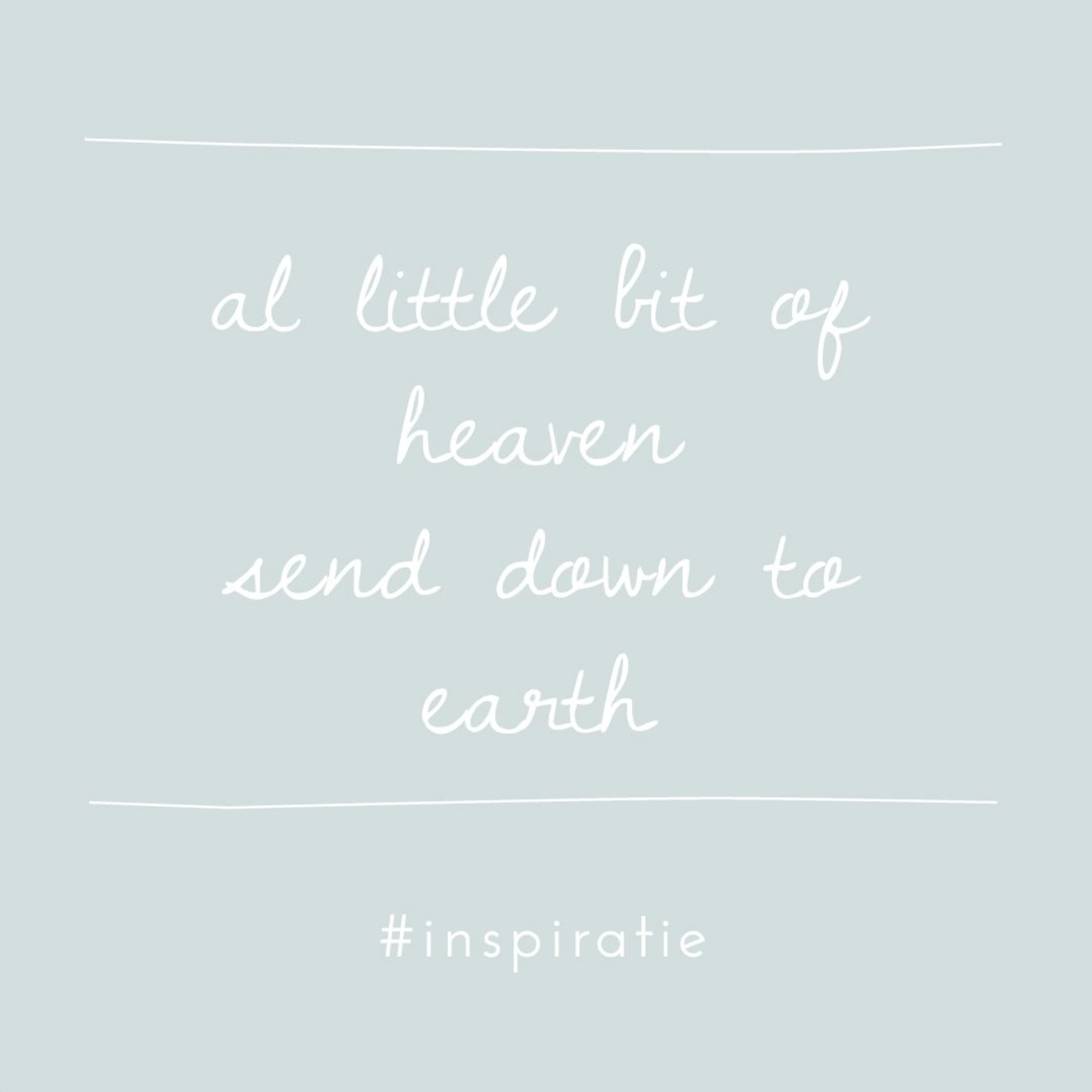 Geboortegedichtje heaven