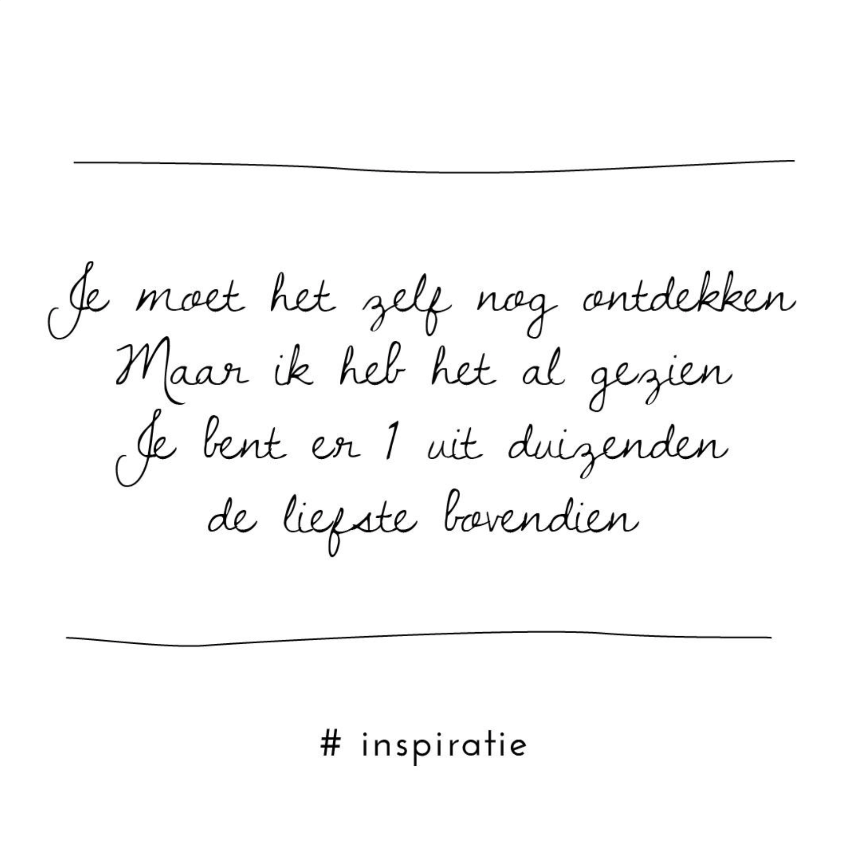 Geboortegedichtje liefste