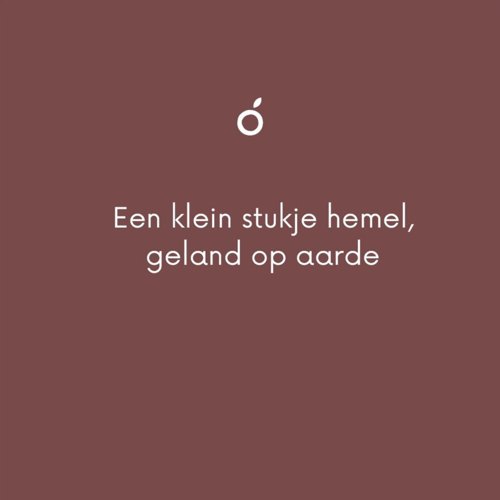 Geboortegedichtje hemel