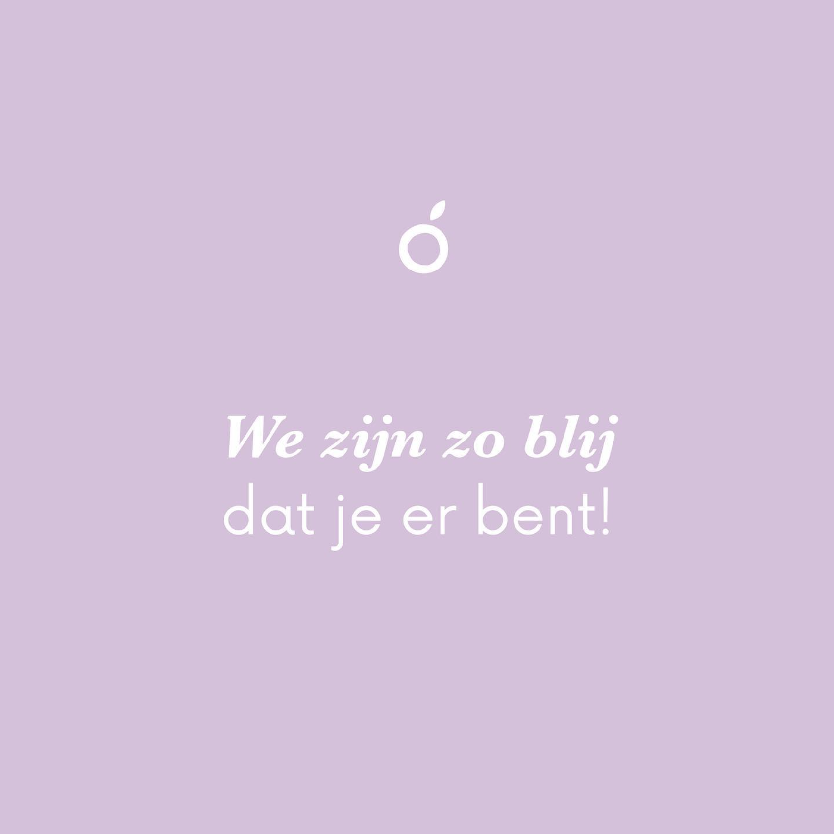 Geboortegedichtje blij