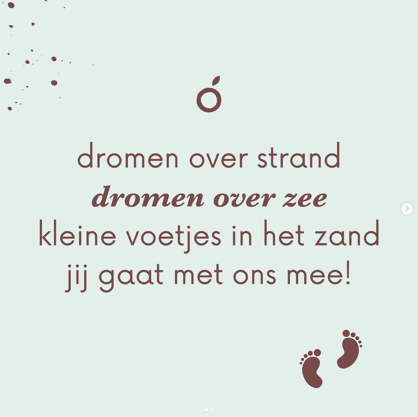 Geboortegedichtje zee