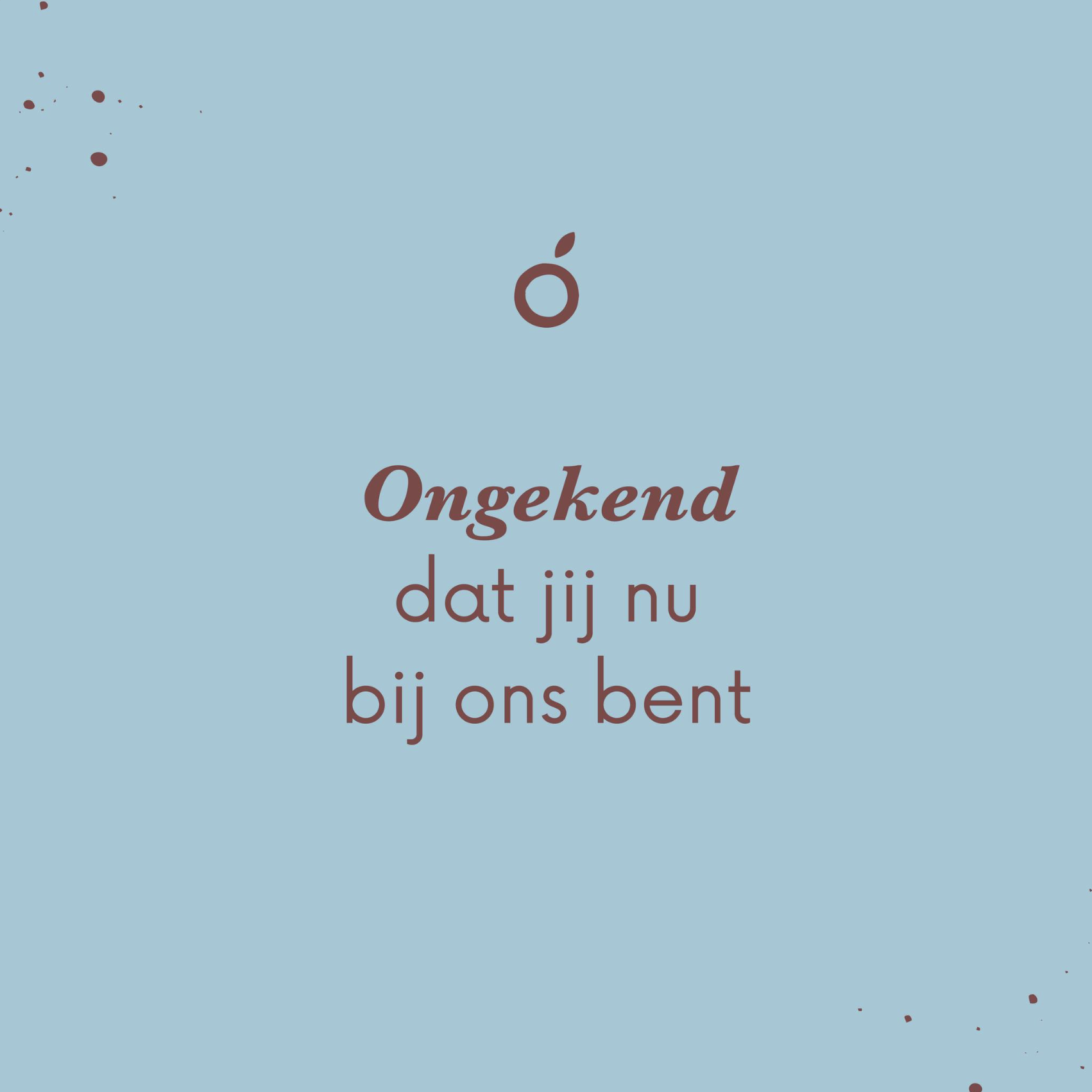 Geboortegedichtje wow